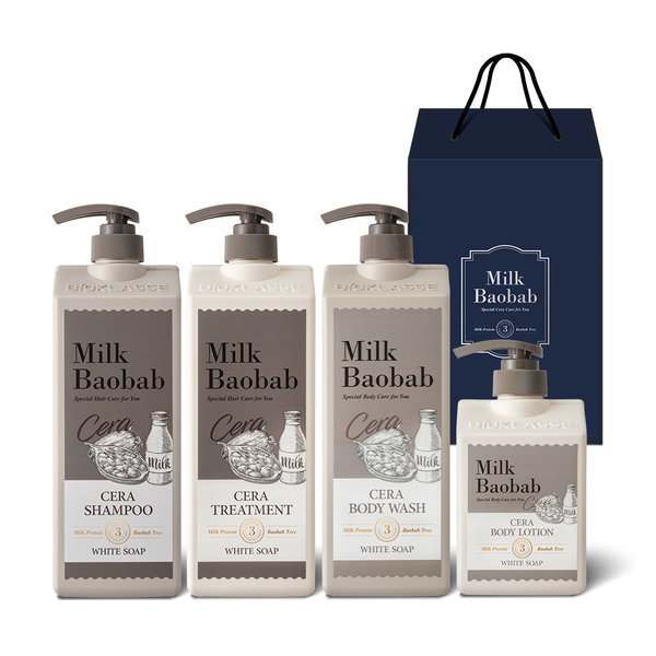 セラヘアボディ4種ギフトセット(ホワイトソープ)