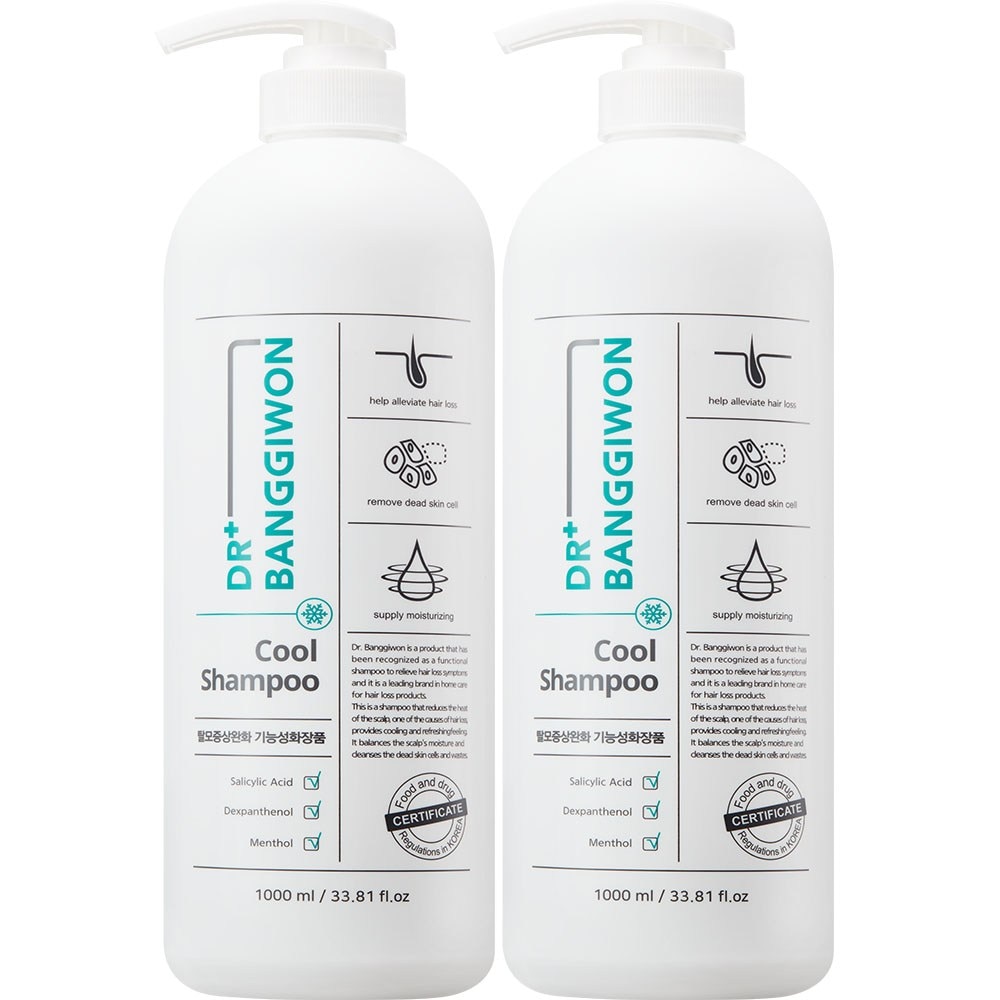 クール 脱毛 シャンプー (1000ml, 2個)