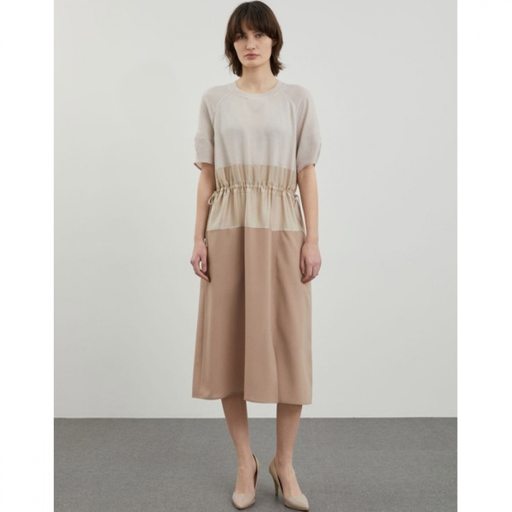 [オリビアローレン] カラーブロックドレス_VVCOA4M4461 7,761円