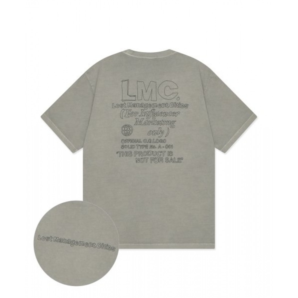 LMC ファンドゥードルTシャツライトグレー