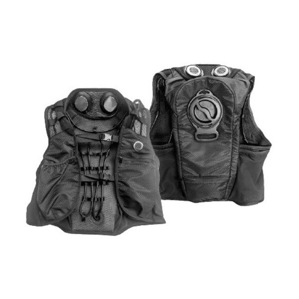 福徳産業 #7300 黒 RSCAHハイブリッドクールベスト バッテリー付