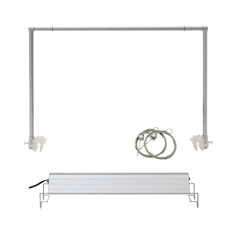 アクロ　ＴＲＩＡＮＧＬＥ　ＬＥＤ　ＭＡＲＩＮＥ　４５０　スタンドセット　２００００Ｋ　海水魚　サンゴ　照明　水槽　ライト　ＣＲＣ10―15―10―30―20