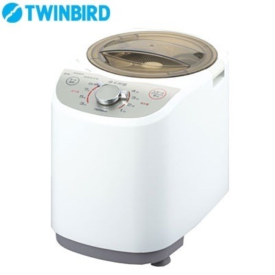 ツインバード コンパクト精米器 精米御膳 1～4合 MR-E520W ホワイト 【送料無料】
