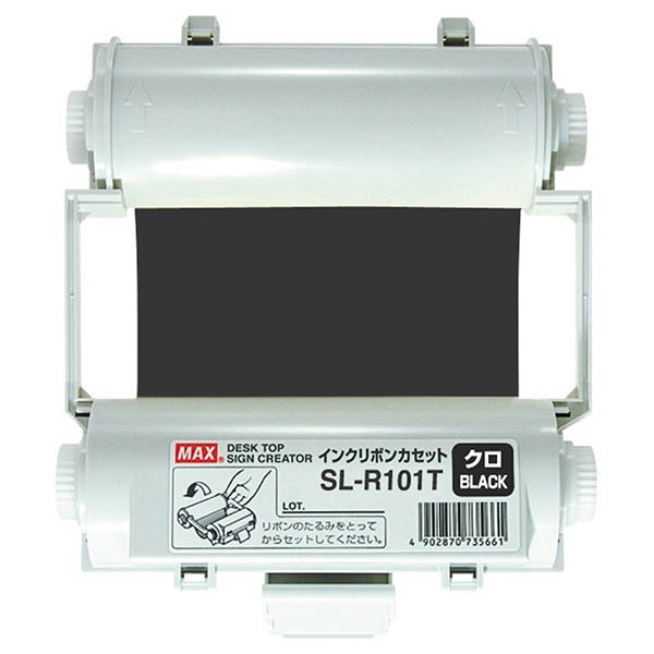 SL-R101T 黒 [ビーポップ用インクリボン(55m) 使い切りタイプ]