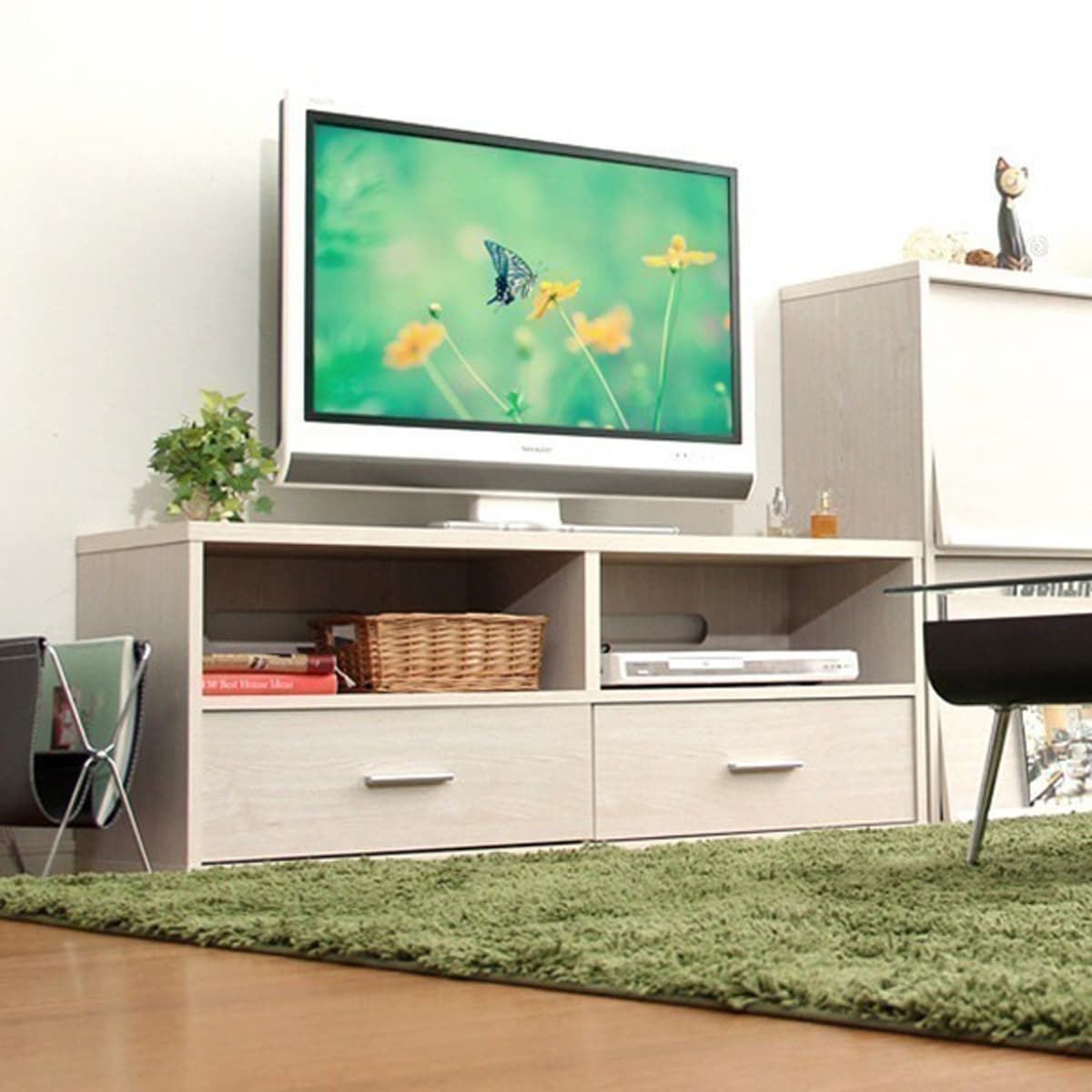 収納家具DEALS-ディールズ-テレビ台収納家具 壁面収納 TVボード TV台 120ｃｍ幅