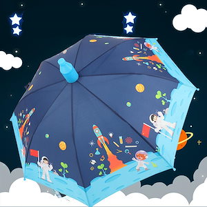 傘 子供用 キッズ 女の子 男の子 長傘 子供 かわいい おしゃれ 雨具 雨 雪 保育園 幼稚園 小学生 キャラクター レイングッズ キッズ用傘