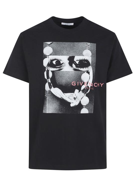 GIVENCHY Men T-Shirts BM71NK3YSW001 Black