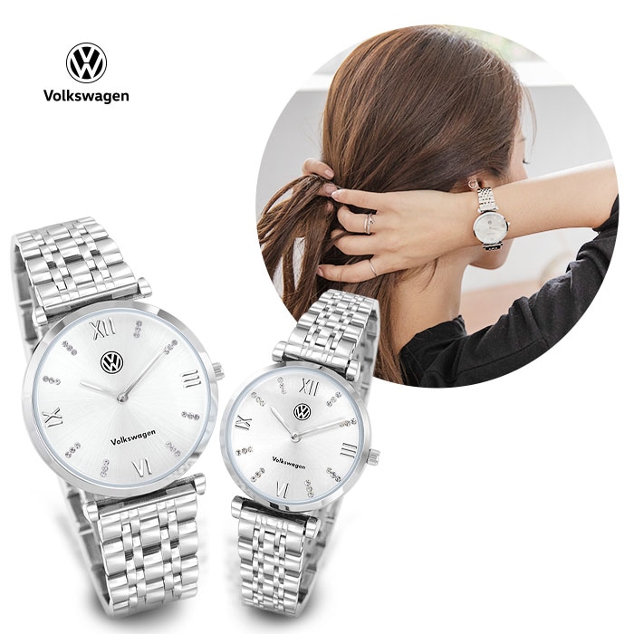 プレゼントにオススメVOLKSWAGEN] VOLKSWAGEN WATCHESカップル/ユニセックス/メタル/ VW-Arteon Series