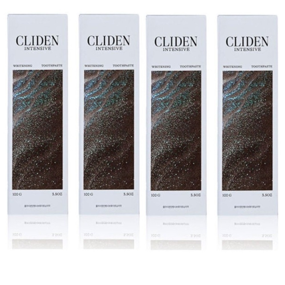 クライデン インテンシブホワイトニング歯磨き粉 100gx4 ピュアミント 新概念 BIHAKU