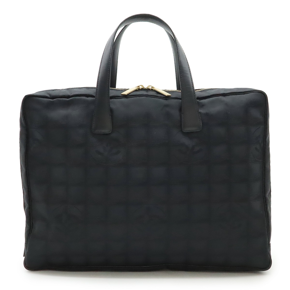 ニュートラベルライン ビジネスバッグ ブリーフケース 書類カバン パソコンケース ナイロンジャガード ブラック 黒 A1597