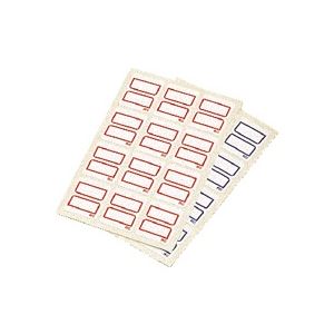 (まとめ) ニチバン マイタック リサイクルインデックス 大 27×34mm 赤枠 ML-133RR 1セット(1800片：180片×10パック) (×3セット)