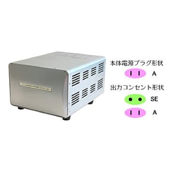 海外国内用型変圧器 220-240V/3000VA WT-15EJ