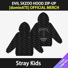 [選択]（EVIL SKZOO HOOD ZIP-UP）Stray Kids World Tour [dominATE] OFFICIAL MERCH NOTICE
