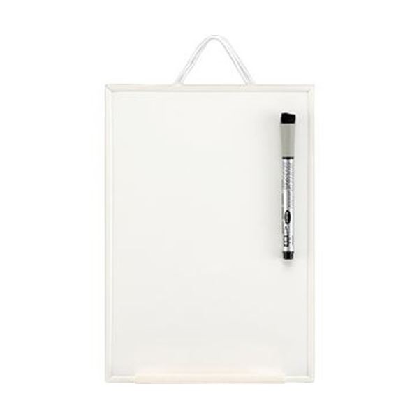 （まとめ）レイメイ藤井 オフホワイトボード A4LNW1106 1枚(×10セット)