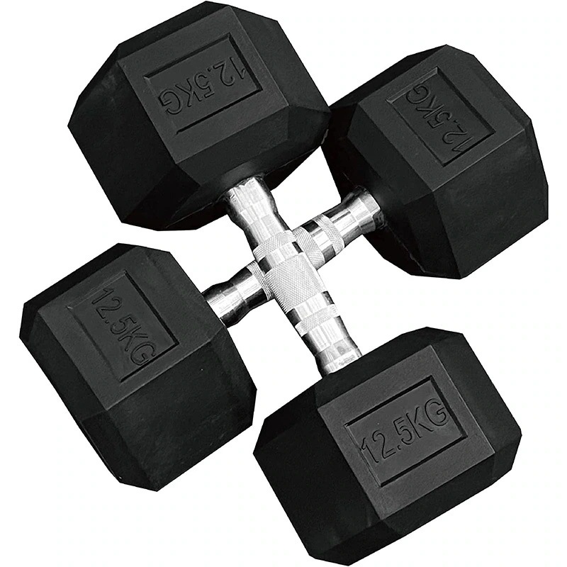 ヘキサゴンダンベル 六角 12.5kg 2個セット 筋トレ トレーニング 自宅