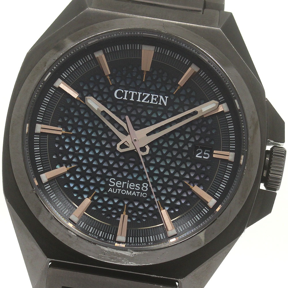 シチズン CITIZEN 0950-S125766/NA1015-81Z シリーズエイト デイト 自動巻き メンズ _839896【中古】