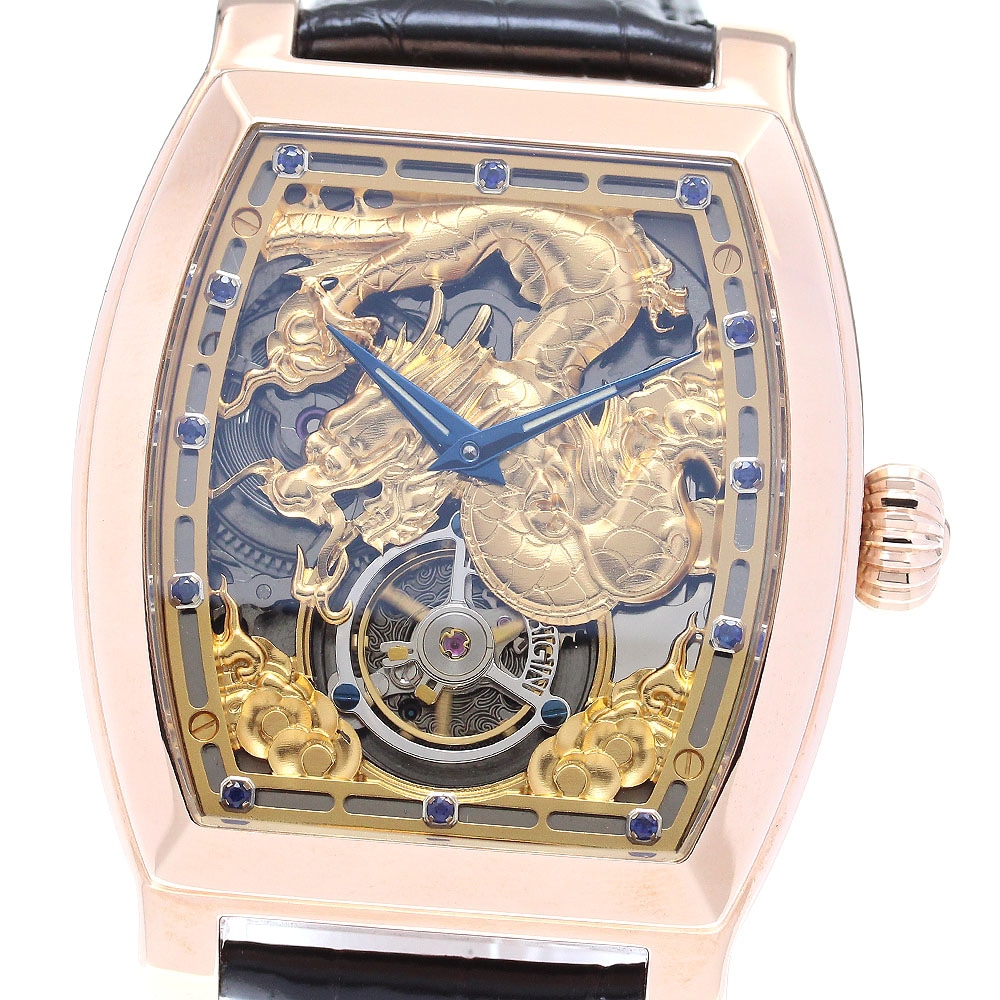 メモリジン MEMORIGIN 4894379440248 ゾディアック トゥールビヨン 自動巻き メンズ 美品 _826119【中古】