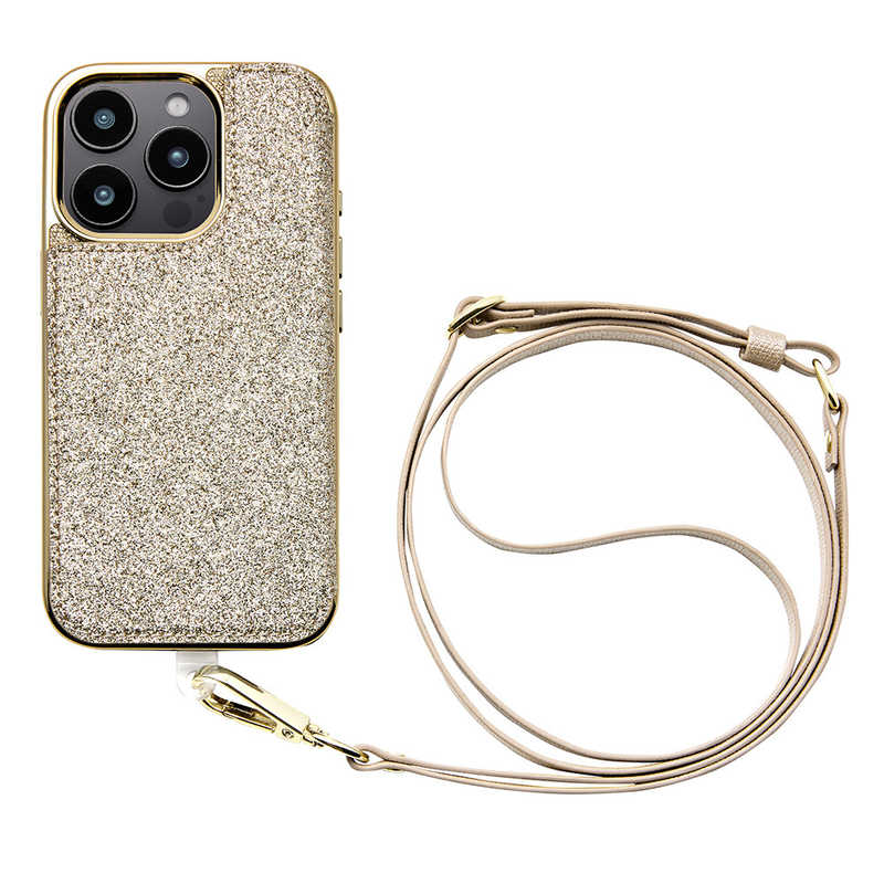CCCフロンティア　Cross Body Case Duo for iPhone 16 Pro プリズムゴールド　UNI-CSIP24MP-2CBPG