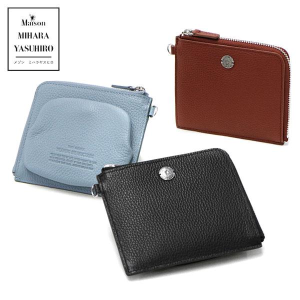 ミニ財布 Zip Wallet & Coin Case 小銭入れ L字ファスナー財布 牛革 本革 スリム 薄マチ 軽量 メンズ レディース V20105