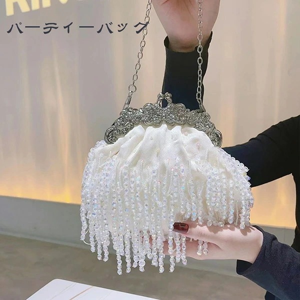 パーティーバッグ ハンドバッグ 鞄 カバン 二次会 披露宴 レディース 結婚式 キラキラ 可愛い かわいい おしゃれ エレガント ミニバッグ 大人 謝恩会