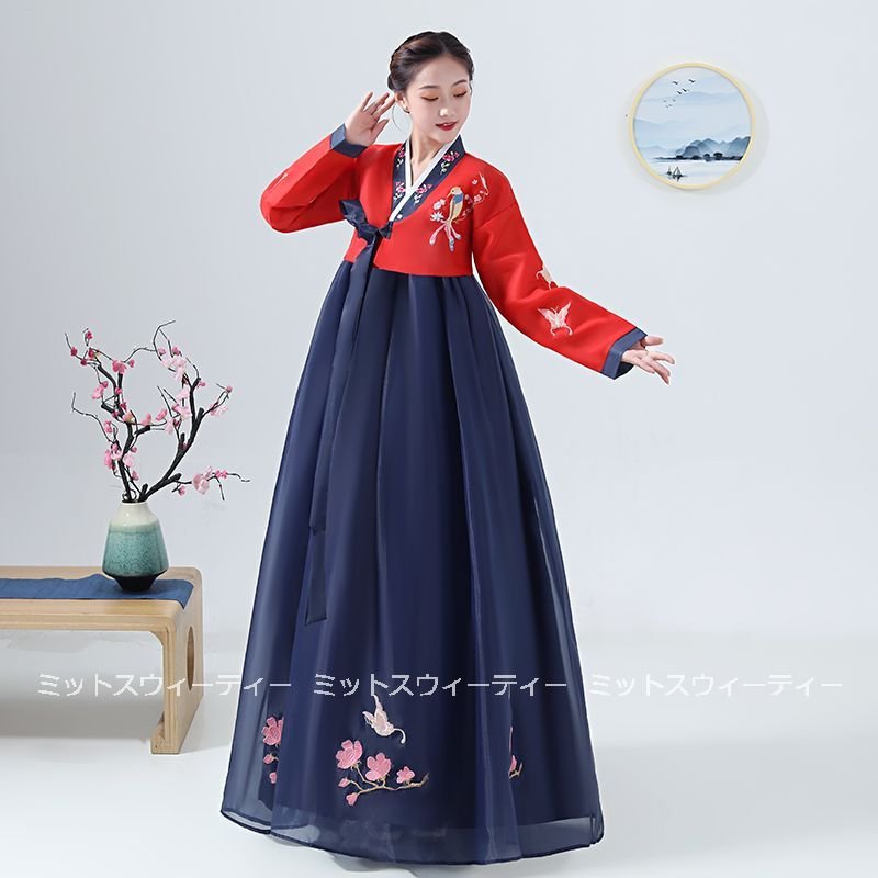 楽天市場】【レンタル】420_チマチョゴリレンタル韓服化繊_