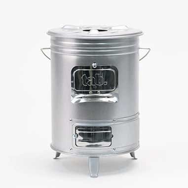 【新品】tab. 缶ストーブSE コンパクトウッドストーブ 焚き火台 簡単着火 キャンプ アウトドア 災害時にも【田中文金属】