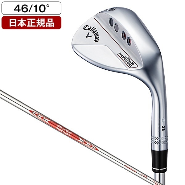 【日本正規品】 ジョーズ フォージド ウェッジ クロムメッキ 2023年モデル N.S.PRO MODUS3 TOUR115 (S) Cグラインドソール 46-10