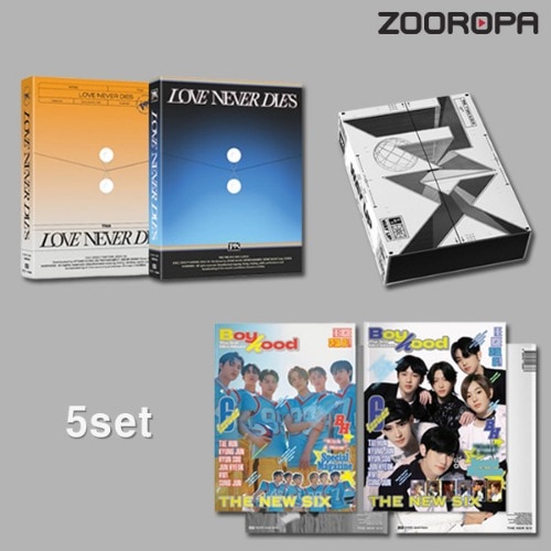 [5종세트] THE NEW SIX TNX BOYHOOD Love Never Dies WAY UP