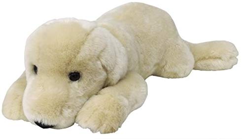 【即納】ラブラドールレトリバー ホワイトL 白 ぬいぐるみ 犬 全長60cm ふわふわ もふもふ かわいい キュート ラブラドール レトリバー わんわん