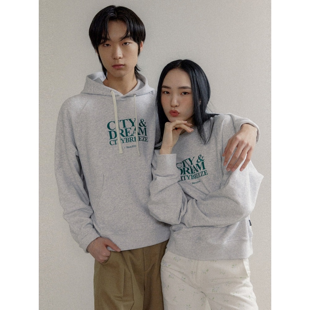 シティブリーズシティドリームパーカーメランジホワイト