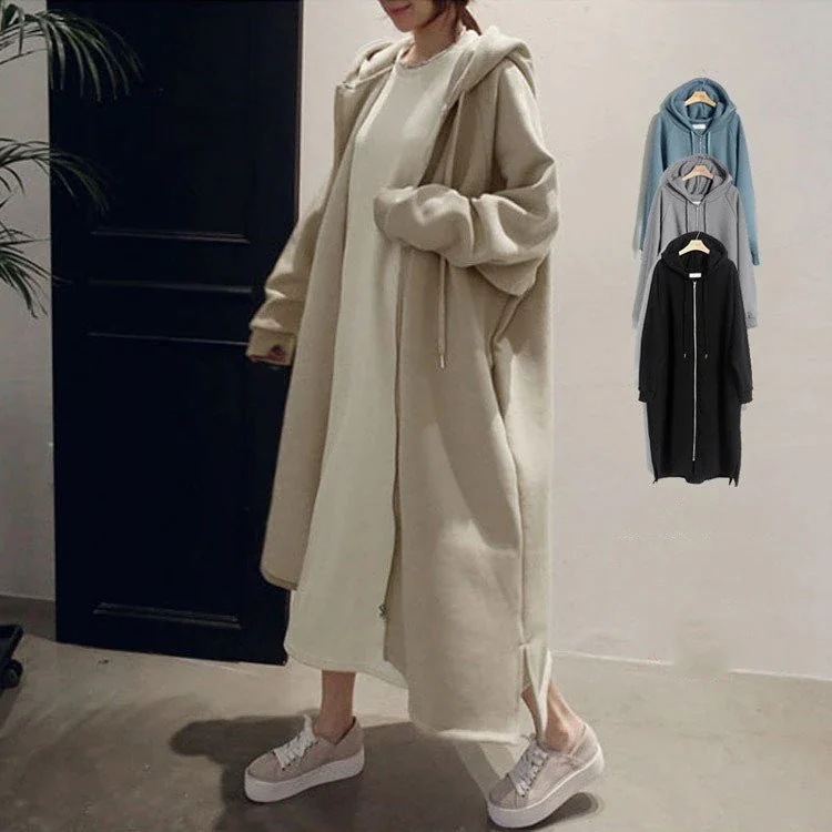 ボアコートトレンチコートコートロングコートトップスレディースブラウス長袖前開き無地30%までに制限