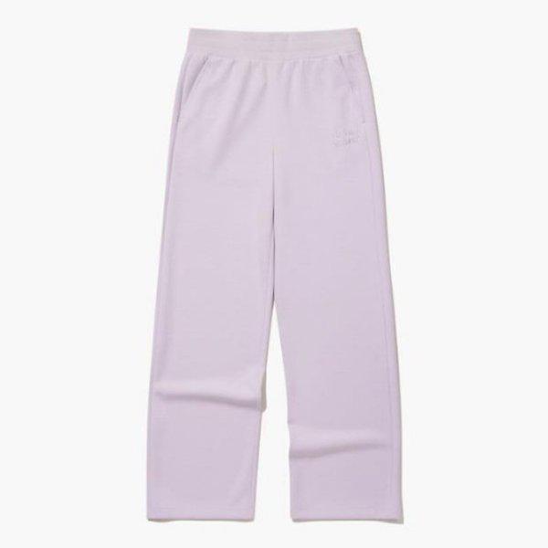 パンツ UQC QQ122OFP11-LLV ウーマンズ モーダル ダブルテンション ストレート パンツ / ラベンダー