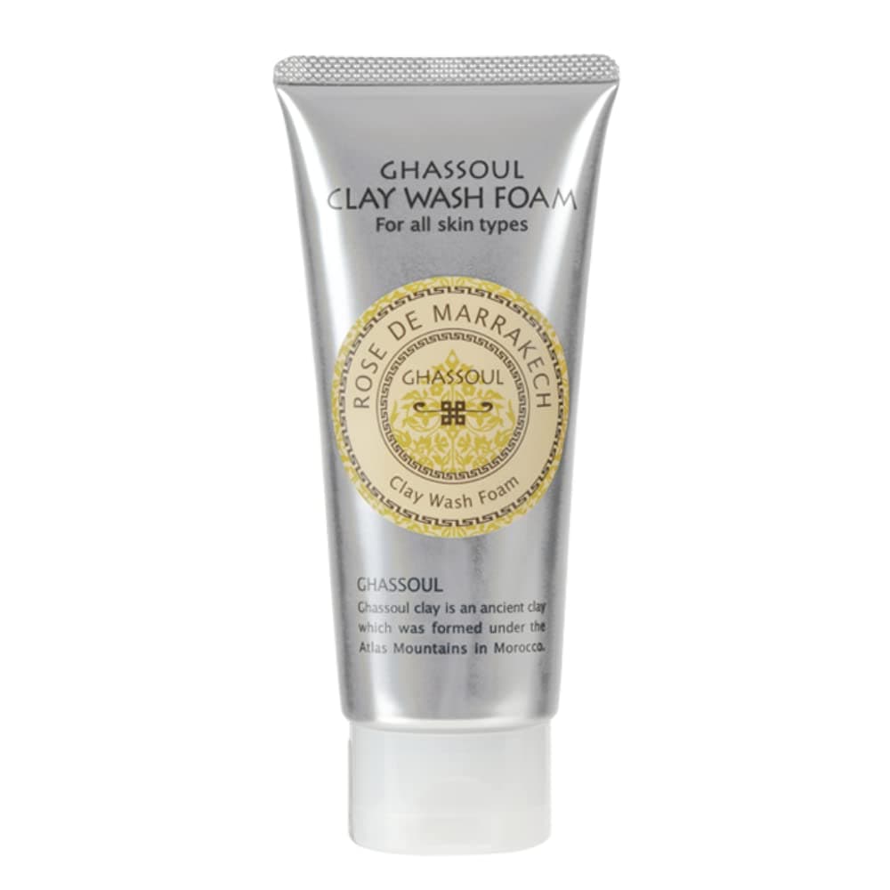 ローズ ド マラケシュ クレイウォッシュ フォーム ガスール配合洗顔料