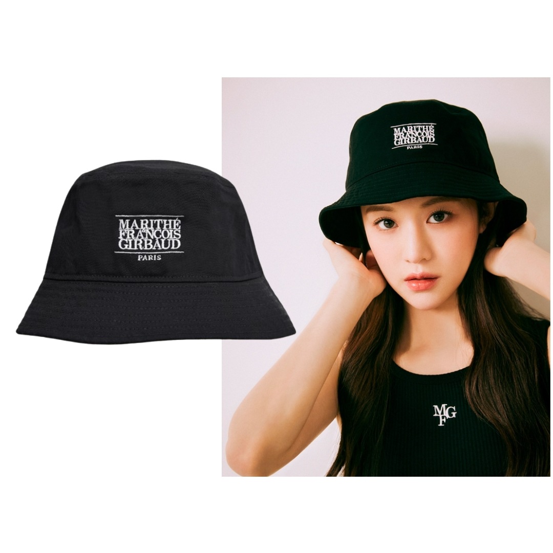 CLASSIC LOGO BUCKET HAT black