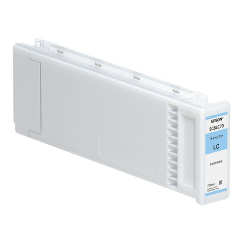 純正 インクカートリッジ ライトシアン 700ml SC8LC70