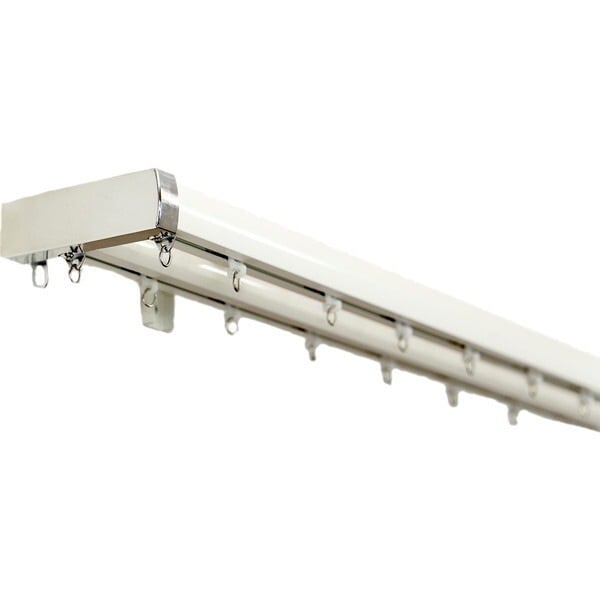 Fullness カーテンレールピアージェ オフホワイト 2Mダブル 時間指定・日祝配送不可 メーカー直送