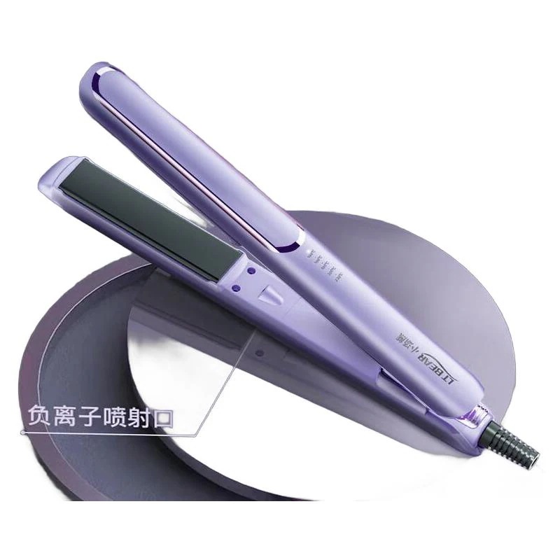 ストレートアイロンストレートアイロン両用傷まないマイナスイオン引張電気クリップバング小型アイロンアイロンアイロンアイロン金色【5速温度コントロール】16 mm30%までに制限