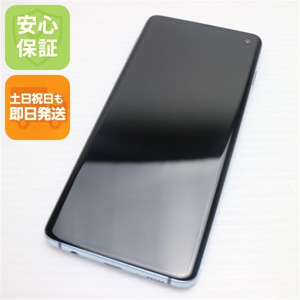 美品 SC-03L Galaxy S10 プリズムブルー 122