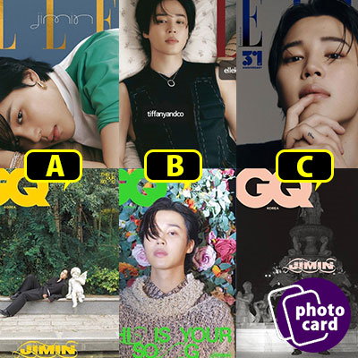 [BTS JIMIN 雑誌] ELLE /GQ KOREA 2023年11月号雑誌（表紙カバ...のサムネイル