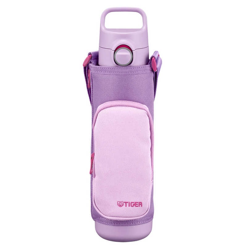 タイガー　TIGER　真空断熱ボトル［800ml/ワンタッチ・2WAY］ フラワーパープル　MTA-Q080VQ