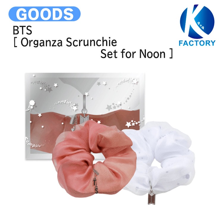 国内発送 BTS [ Organza Scrunchie Set for Noon ] 2025 BTS FESTA x Weverse / 公式グッズ / 予約商品