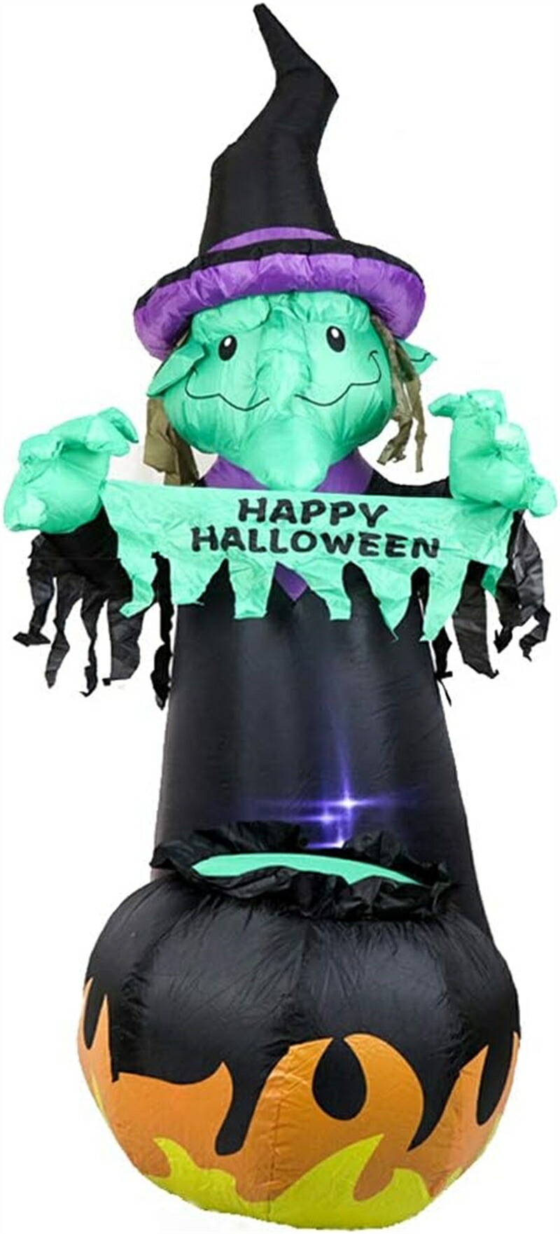 [ハロウィン]インフレータブル魔女ハロウィン巨大な装飾 万聖節Pumpkin Witch H185cm