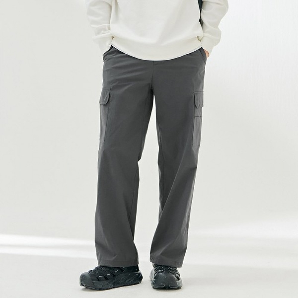 (チェイスカルト) メンズワイドヘムストリングカーゴパンツ-DARK2212B09