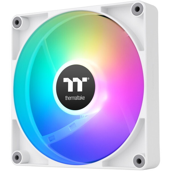 Thermaltake CL-F175-PL12SW-A ホワイト CT120 Reverse ARGB Sync PC Cooling Fan White 2 Pack ケースファン