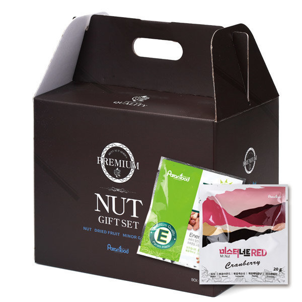 春犬と混合2種100袋 ナッツ ギフトセット シルバーEレッド/AT