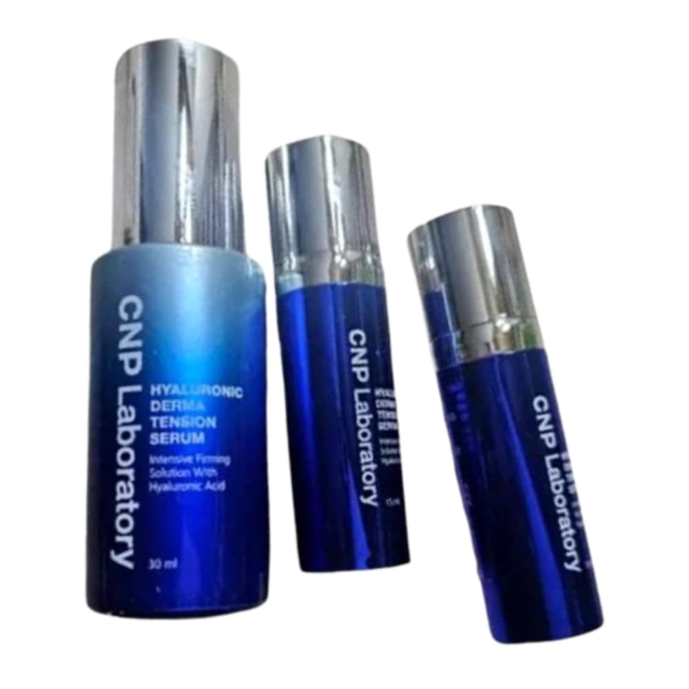 【計60ml大容量】ヒアルロニック ダーマテンション セラム 30ml＋15ml×2本セット／集中保湿＆ハリケア美容液／韓国ドクターズコスメ