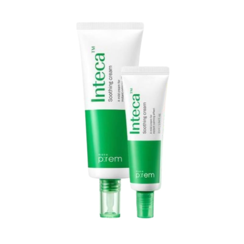 [水分鎮静] メイクフレム インテカ スージングクリーム 70ml (+クリーム31ml+パッド2枚)