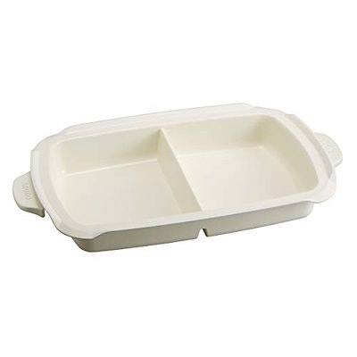 他サイト： ホットプレート グランデサイズ用 仕切り鍋 セラミックコート鍋 大きめ 大型 大きい パーティ キッチン BOE026-NABEの商品画像