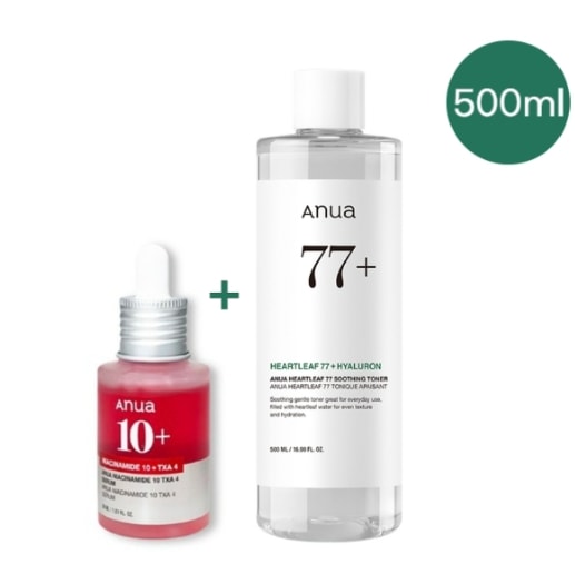 【期間限定値引き最安値挑戦中】ダークスポットセラム, 30ml+ドクダミ77%スージングトナー, 500ml