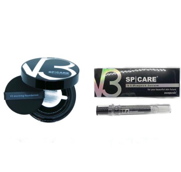 【人気セット】V3 エキサイティング ファンデーション15g＋V3ピンジェクトセラム10ml